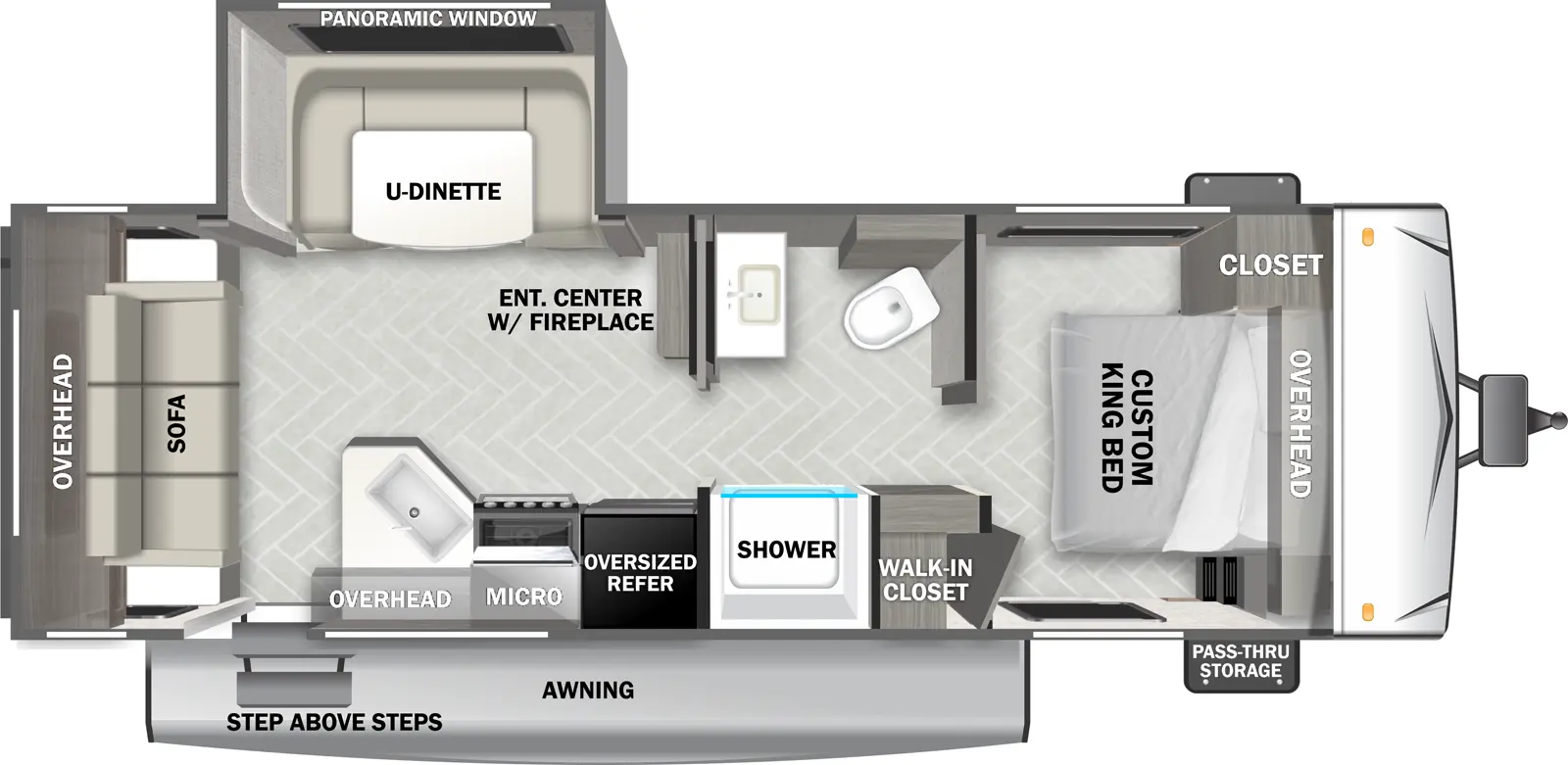 Evo Southwest T2410RLL Floorplan